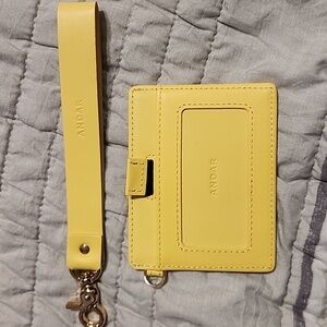 Andar denner wallet sunny yellow